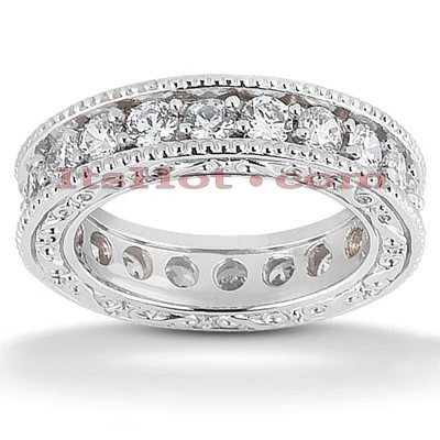 Diamond Platinum Eternity Band 2.40ct 3 Diamond Platinum Eternity Band 2.40ct - Image 3