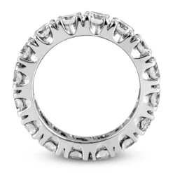 Diamond Platinum Eternity Band 4ct -Luxurman diamond platinum eternity band 4ct p 30337 additional white
