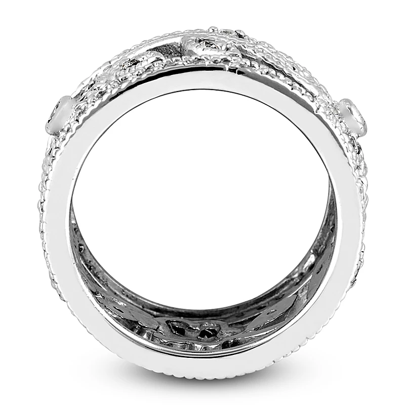 Diamond Platinum Eternity Ring 1.52ct 3 Diamond Platinum Eternity Ring 1.52ct - Image 3
