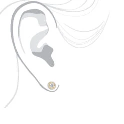 Halo Diamond Studs 14K White Gold Cluster Diamond Stud Earrings .70ct 10 Halo Diamond Studs 14K White Gold Cluster Diamond Stud Earrings .70ct -Luxurman diamond studs 14k cluster diamond stud earrings 70ct p 6934 bodye