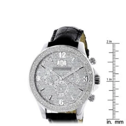 Luxurman Men's Diamond Watch 0.18ct 9 Luxurman Men's Diamond Watch 0.18ct -Luxurman diamond watches luxurman mens diamond watch 018ct p 35207 ruler