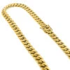Half Kilo 14K Yellow Gold Miami Cuban Link Chain For Men 14mm 22-40in