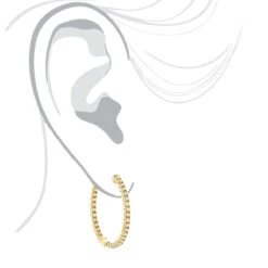 Inside Out Yellow Diamond Hoop Earrings 14K Yellow Gold By Luxurman 2.2ct. 10 Inside Out Yellow Diamond Hoop Earrings 14K Yellow Gold By Luxurman 2.2ct. -Luxurman inside out yellow diamond hoop earrings in 14k gold by luxurman 22ct bodye