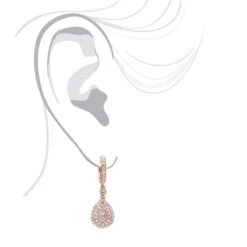 14K White Gold Diamond Dangle Drop Earrings For Women By Luxurman 1.2ct -Luxurman jewelry 14k gold diamond dangle drop earrings for women by luxurman 12ct bodro