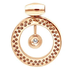 14K White Gold Large Round Shape Diamond Circle Pendant For Women 5.25CT Luxurman 17 14K White Gold Large Round Shape Diamond Circle Pendant For Women 5.25CT Luxurman -Luxurman jewelry 14k gold large round shape diamond circle pendant for women 525ct luxurman backro