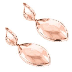 Diamond Flower Earrings For Women 14K Rose Gold Drop Earrings Leafs Design 1 Carat 9 Diamond Flower Earrings For Women 14K Rose Gold Drop Earrings Leafs Design 1 Carat -Luxurman jewelry diamond flower earrings for women 14k gold drop earrings leafs design 1 carat 407062 backro