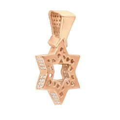 Large 14K Yellow Gold Diamond Star Of David Pendant For Men & Women 13 Large 14K Yellow Gold Diamond Star Of David Pendant For Men & Women -Luxurman jewelry large 14k gold diamond star of david pendant for men women jewish jewelry backro