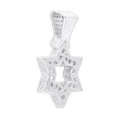Large 14K Yellow Gold Diamond Star Of David Pendant For Men & Women 11 Large 14K Yellow Gold Diamond Star Of David Pendant For Men & Women -Luxurman jewelry large 14k gold diamond star of david pendant for men women jewish jewelry backwh