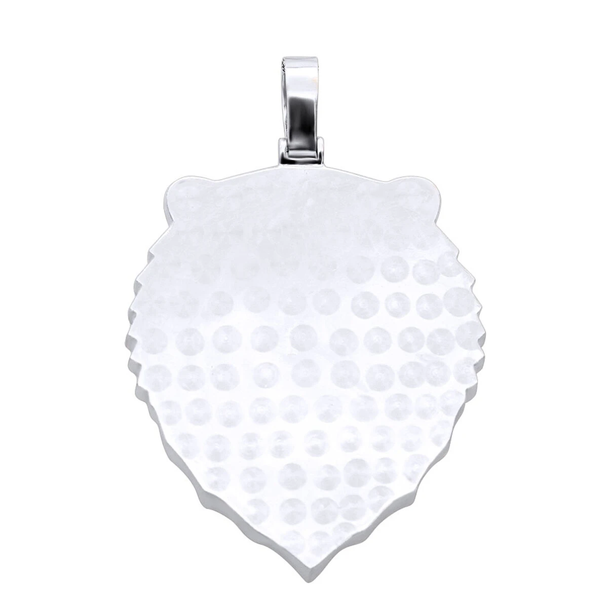 Large 14K Yellow Gold Men's Diamond Tiger Pendant With Black Enamel 10 Carats 4 Large 14K Yellow Gold Men's Diamond Tiger Pendant With Black Enamel 10 Carats - Image 4