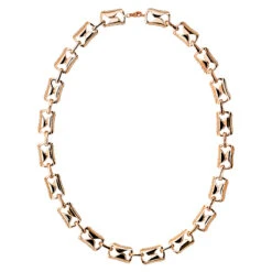 Luxurman Unique 14K Yellow Gold Pave Diamond Necklace For Women 12.9ct -Luxurman jewelry luxurman unique 14k gold pave diamond necklace for women 129ct backro