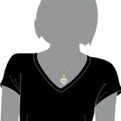 14K Yellow Gold Iced Out Dripping Heart Diamond Pendant For Women 1.3ct -Luxurman jewelry real 14k gold iced out dripping heart diamond pendant for women 13ct bodye