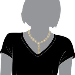 Royal Style Ladies Yellow And White Diamond Necklace 18K Gold 53.17ct -Luxurman jewelry royal style ladies yellow and white diamond necklace in 18k gold 5317ct bodwh