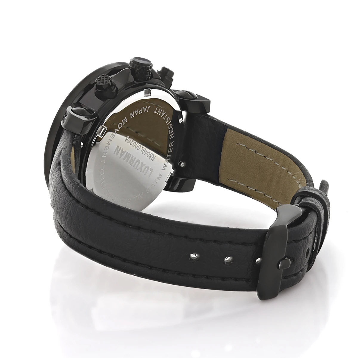 Ladies Black Diamond Watch 2.15ct LUXURMAN 2 Ladies Black Diamond Watch 2.15ct LUXURMAN - Image 2