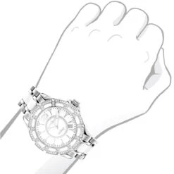 Ladies Diamond Luxurman White Ceramic Watch 1.25ct MOP Galaxy 7 Ladies Diamond Luxurman White Ceramic Watch 1.25ct MOP Galaxy -Luxurman ladies diamond watches luxurman white ceramic watch 125ct mop galaxybod