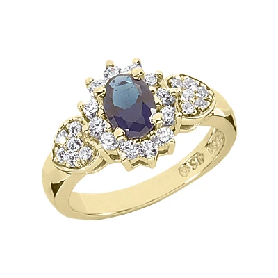 Ladies Ruby And Diamond Flower Ring 14K White Gold 0.30ctd 0.75ctr 2 Ladies Ruby And Diamond Flower Ring 14K White Gold 0.30ctd 0.75ctr - Image 2