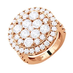 Large 5 Carat Diamond Ring For Women 14K White Gold 10 Large 5 Carat Diamond Ring For Women 14K White Gold -Luxurman large 5 carat diamond ring for women in 14k yellow rose or white gold ro 20220102