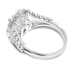 Luxurman 14K White Gold Diamond Engagement Ring 2ct Princess Cut Round Diamonds 9 Luxurman 14K White Gold Diamond Engagement Ring 2ct Princess Cut Round Diamonds -Luxurman luxurman 14k gold diamond engagement ring 2ct princess cut round diamonds backwh
