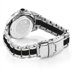 Luxurman Galaxy Midsize Diamond Watch Black Ceramic 1.25ct -Luxurman luxurman galaxy midsize diamond watch black ceramic 125ctback