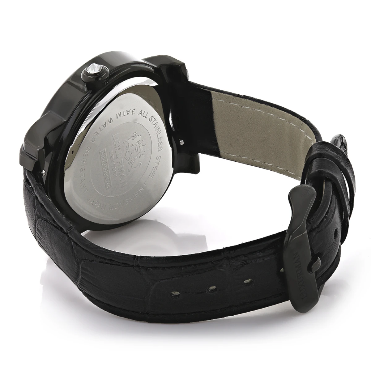 Luxurman Ladies Diamond Heart Watch 0.25ct Black MOP 2 Luxurman Ladies Diamond Heart Watch 0.25ct Black MOP - Image 2