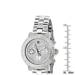 Luxurman Ladies Diamond Watch 0.30ct -Luxurman luxurman ladies diamond watch 030ct p 44047 ruler