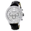 Luxurman Men's Diamond Watch 0.18 Ct