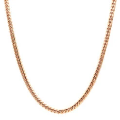Luxurman Men's Solid 14K Yellow Gold Gold Miami Cuban Link Chain 7mm 22-40in -Luxurman luxurman mens gold chains solid 14k gold miami cuban link chain 7mm 22 40in ro