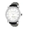 Luxurman Men's VS Diamond Watch 4 Ct White MOP