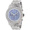 Luxurman Men's Real Diamond Wrist Watch 1.25ct