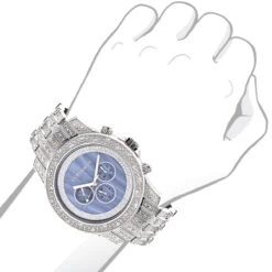 Luxurman Men's Real Diamond Wrist Watch 1.25ct -Luxurman luxurman mens watches real diamond wrist watch 125ct p 8267bod