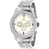 Luxurman Raptor Two-Tone Men's Diamond Watch 0.25ct