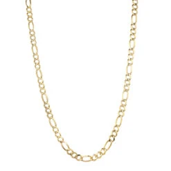 LUXURMAN Solid 10K Yellow Gold Figaro Chain For Men 8.5mm Wide 8 LUXURMAN Solid 10K Yellow Gold Figaro Chain For Men 8.5mm Wide -Luxurman luxurman solid 10k gold figaro chain for men 85mm wide boxye