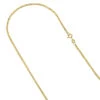 LUXURMAN Solid 10K Yellow Gold Mariner Chain For Men & Women 1.2mm Wide
