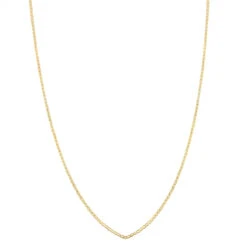 LUXURMAN Solid 10K Yellow Gold Mariner Chain For Men & Women 1.7mm Wide -Luxurman luxurman solid 10k gold mariner chain for men women 17mm wide boxye