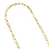 LUXURMAN Solid 10K Yellow Gold Mariner Chain For Men & Women 4.5mm Wide