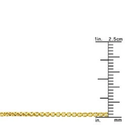 LUXURMAN Solid 14K White Gold Box Chain For Men & Women Round 1.7mm Wide -Luxurman luxurman solid 14k gold box chain for men women round 17mm wide rulerye