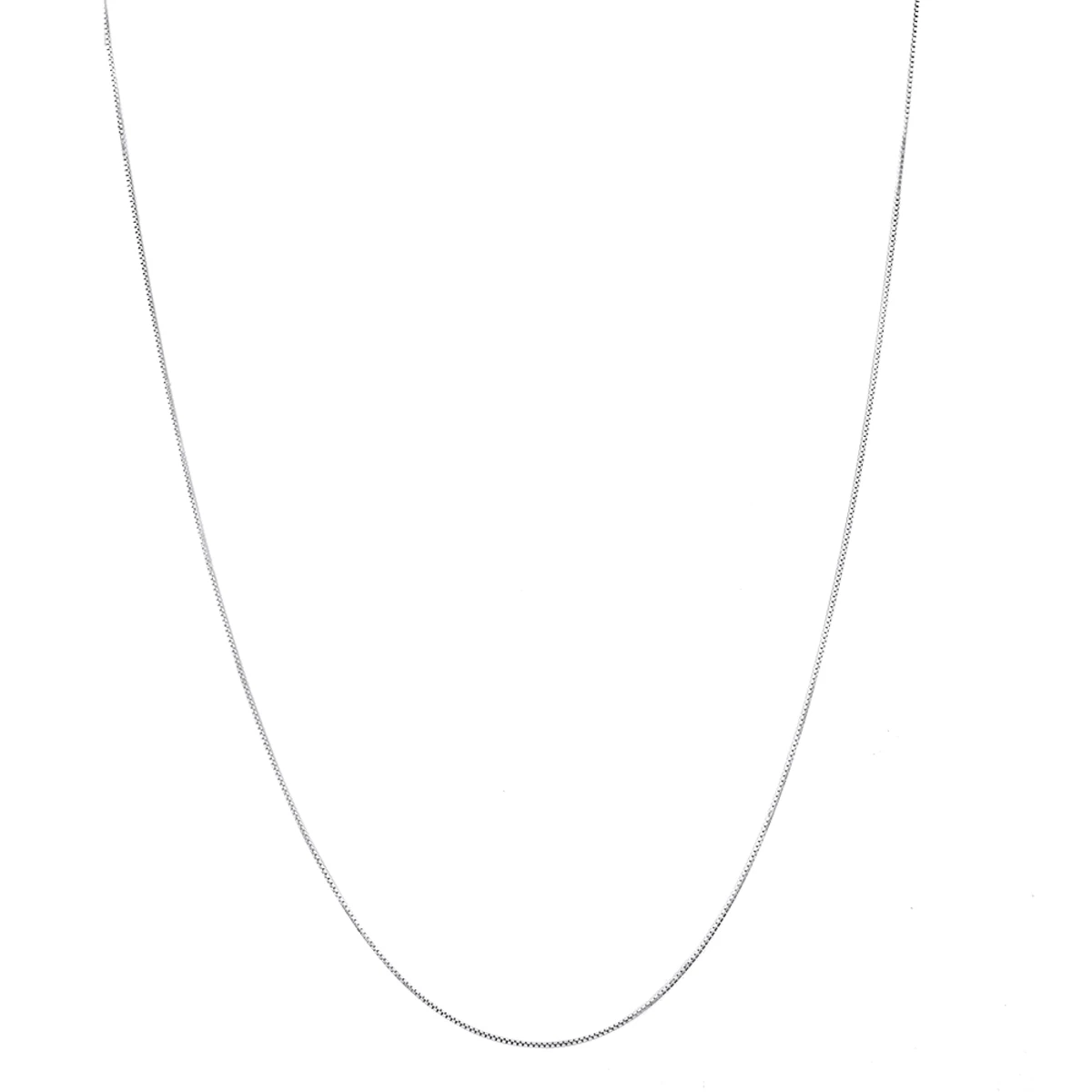 LUXURMAN Solid 14K Yellow Gold Box Chain For Women Adjustable 0.9mm 7 LUXURMAN Solid 14K Yellow Gold Box Chain For Women Adjustable 0.9mm - Image 7