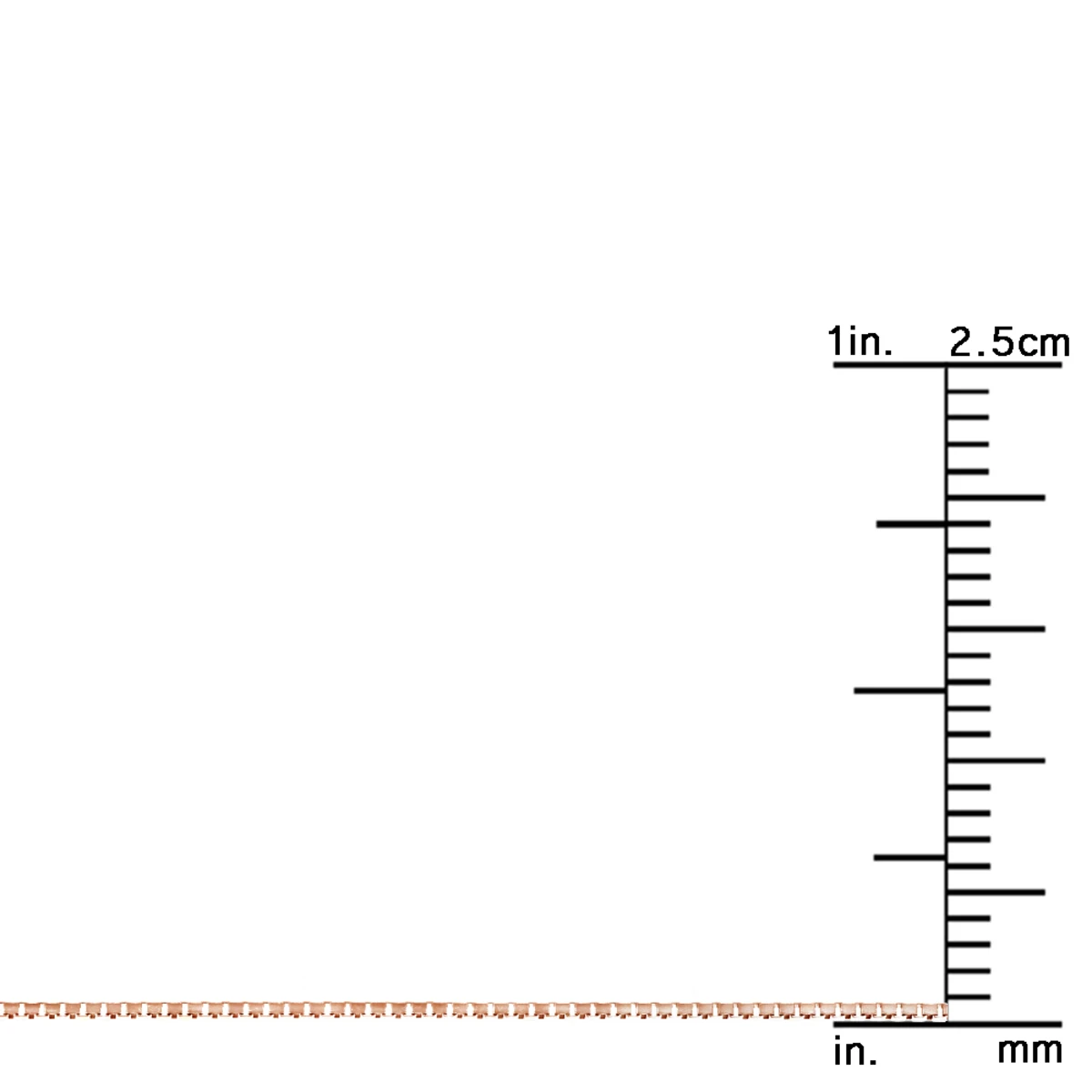 LUXURMAN Solid 14K Yellow Gold Box Chain For Women Adjustable 0.9mm 12 LUXURMAN Solid 14K Yellow Gold Box Chain For Women Adjustable 0.9mm - Image 12