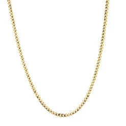 LUXURMAN Solid 14K Yellow Gold Cuban Link Chain For Men Miami 6mm Wide -Luxurman luxurman solid 14k gold cuban link chain for men miami 6mm wide boxye
