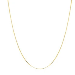 LUXURMAN Solid 14K Yellow Gold Curb Chain For Men & Women Gourmette 1mm Wide 15 LUXURMAN Solid 14K Yellow Gold Curb Chain For Men & Women Gourmette 1mm Wide -Luxurman luxurman solid 14k gold curb chain for men women gourmette 1mm wide boxye