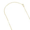 LUXURMAN Solid 14K Yellow Gold Figaro Chain For Men & Women 1.3mm Wide