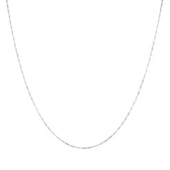 LUXURMAN Solid 14K Yellow Gold Figaro Chain For Men & Women 1.9mm Wide -Luxurman luxurman solid 14k gold figaro chain for men women 19mm wide boxwh