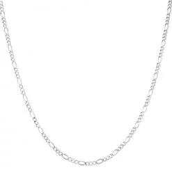 LUXURMAN Solid 14K Yellow Gold Figaro Chain For Men & Women 3mm Wide 14 LUXURMAN Solid 14K Yellow Gold Figaro Chain For Men & Women 3mm Wide -Luxurman luxurman solid 14k gold figaro chain for men women 3mm wide boxwh