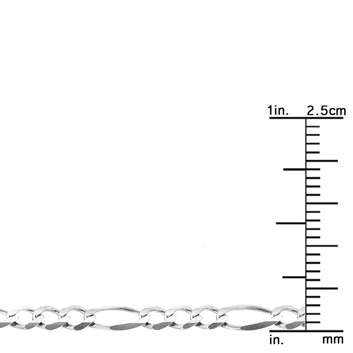 LUXURMAN Solid 14K Yellow Gold Figaro Chain For Men & Women 3mm Wide 7 LUXURMAN Solid 14K Yellow Gold Figaro Chain For Men & Women 3mm Wide - Image 7