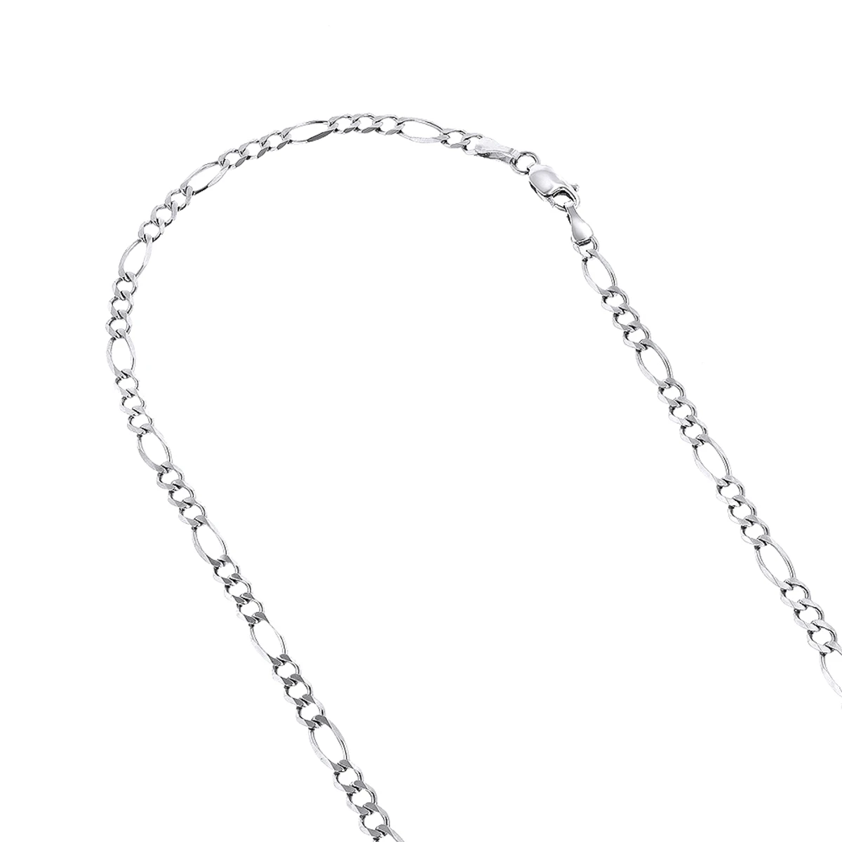 LUXURMAN Solid 14K Yellow Gold Figaro Chain For Men & Women 3mm Wide 2 LUXURMAN Solid 14K Yellow Gold Figaro Chain For Men & Women 3mm Wide - Image 2