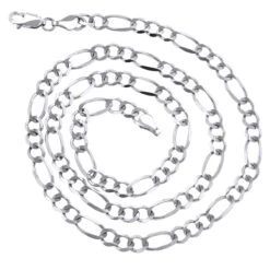 LUXURMAN Solid 14K Yellow Gold Figaro Chain For Men & Women 4mm Wide 12 LUXURMAN Solid 14K Yellow Gold Figaro Chain For Men & Women 4mm Wide -Luxurman luxurman solid 14k gold figaro chain for men women 4mm wide backwh