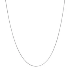 LUXURMAN Solid 14K White Gold Franco Chain For Men & Women 1.8mm Wide 14 LUXURMAN Solid 14K White Gold Franco Chain For Men & Women 1.8mm Wide -Luxurman luxurman solid 14k gold franco chain for men women 18mm wide boxwh