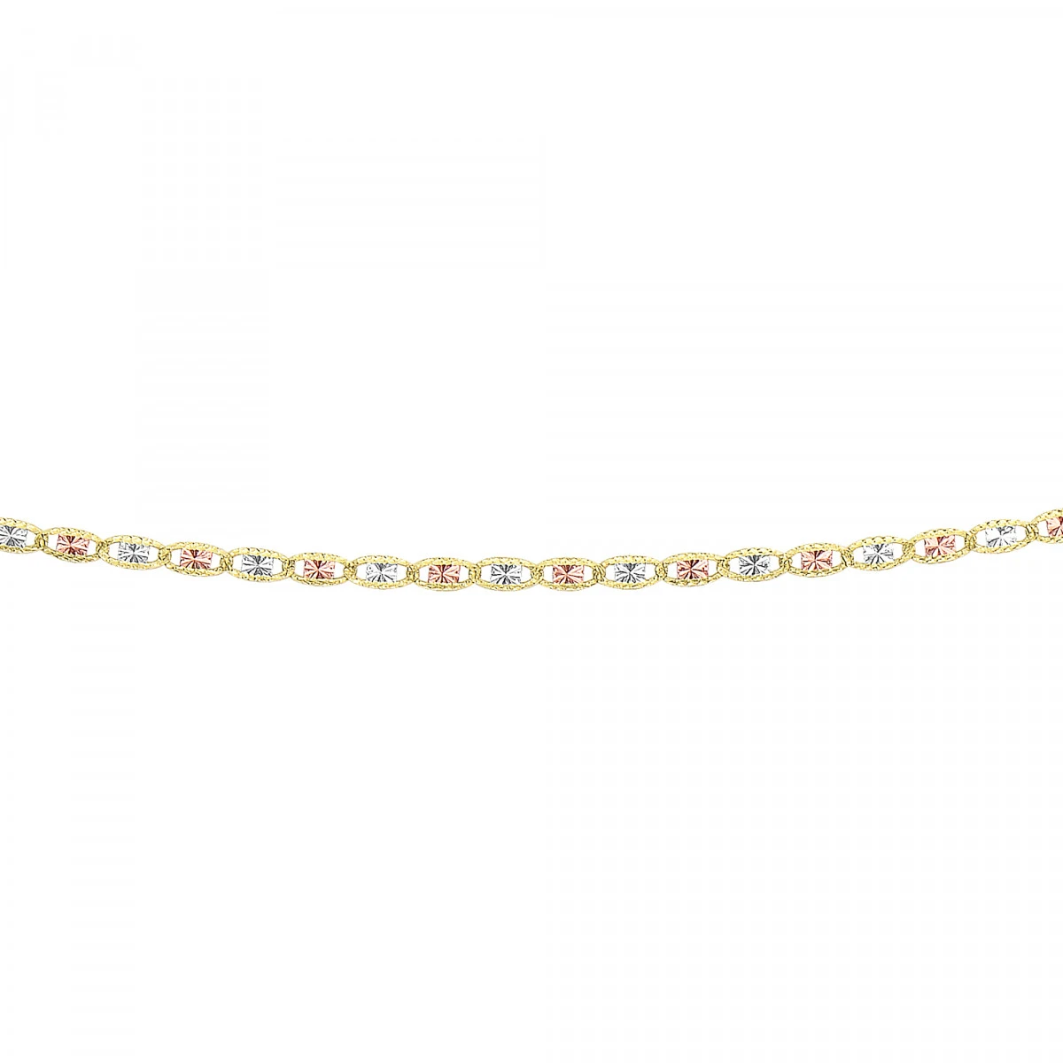 LUXURMAN Solid 14K Yellow Gold Valentino Chain For Women 2.1mm Wide 1 LUXURMAN Solid 14K Yellow Gold Valentino Chain For Women 2.1mm Wide