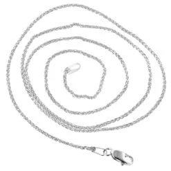 LUXURMAN Solid 14K Yellow Gold Wheat Chain For Men & Women 1mm Wide -Luxurman luxurman solid 14k gold wheat chain for men women 1mm wide backwh