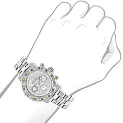 Luxurman Ladies Color Diamond Watch 2.75ct 7 Luxurman Ladies Color Diamond Watch 2.75ct -Luxurman luxurman watches ladies color diamond watch 275ct p 46265bod