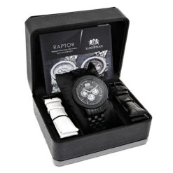 Men's Black Diamond Watch 0.25ct LUXURMAN New Arrival 8 Men's Black Diamond Watch 0.25ct LUXURMAN New Arrival -Luxurman mens black diamond watch 025ct luxurman new arrival 4